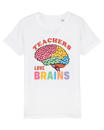 Teachers Love Brains White