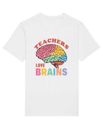 Teachers Love Brains White