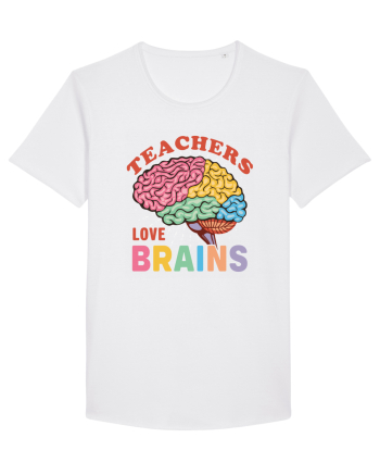 Teachers Love Brains White