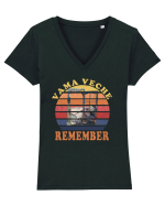 Amintiri Vama Veche Tricou mânecă scurtă guler V Damă Evoker