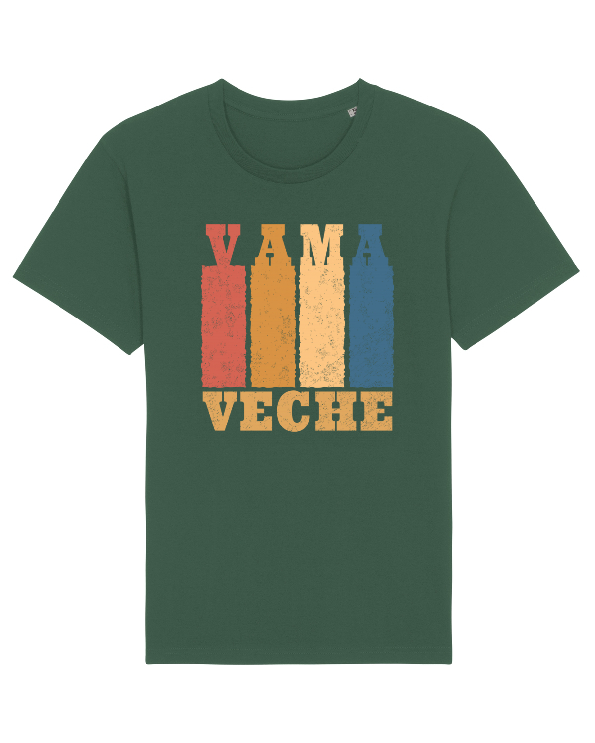 Tricou mânecă scurtă Unisex Rocker Bottle Green