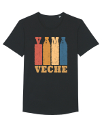 Vama Veche Apus de Soare Tricou mânecă scurtă guler larg Bărbat Skater