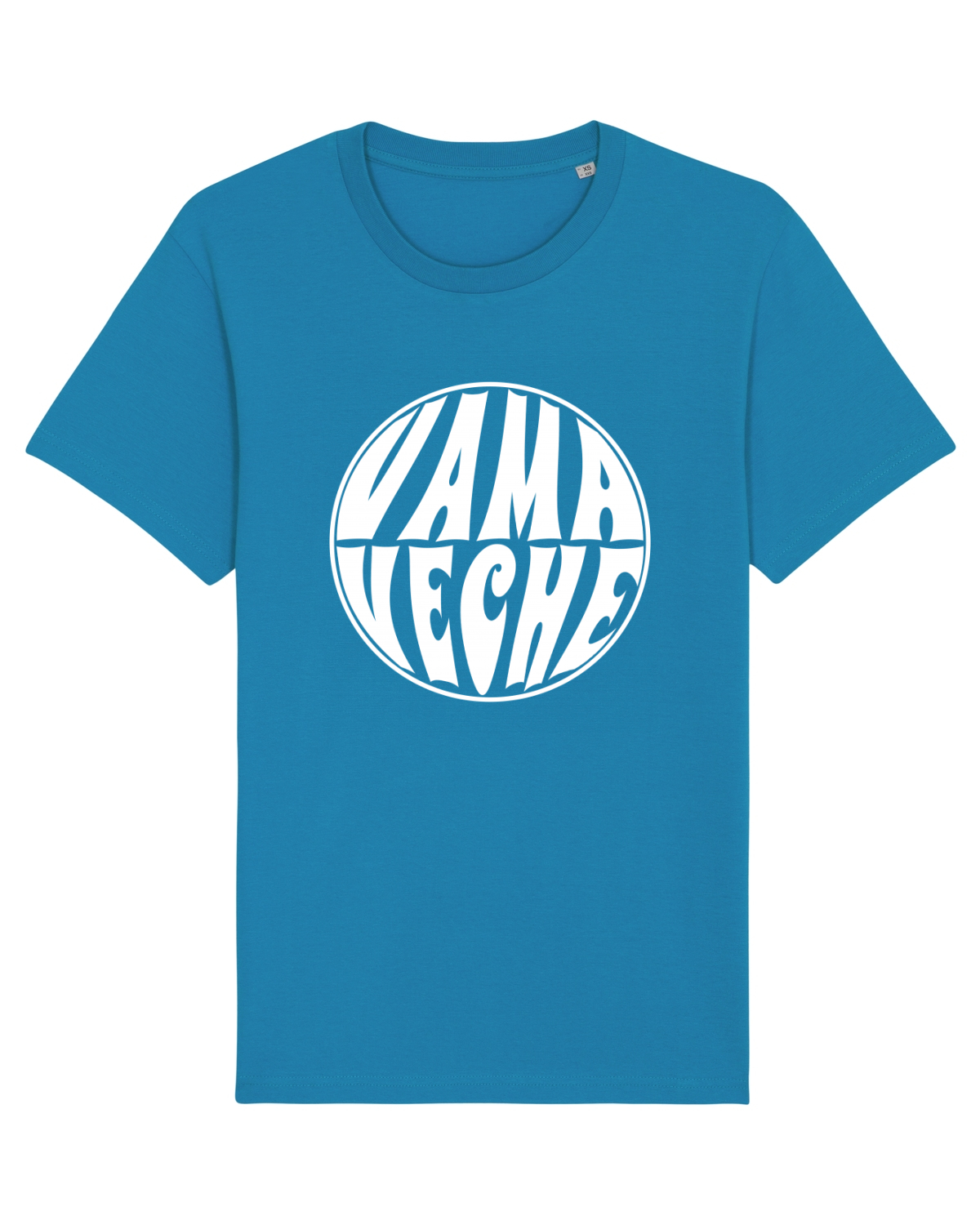 Tricou mânecă scurtă Unisex Rocker Azur