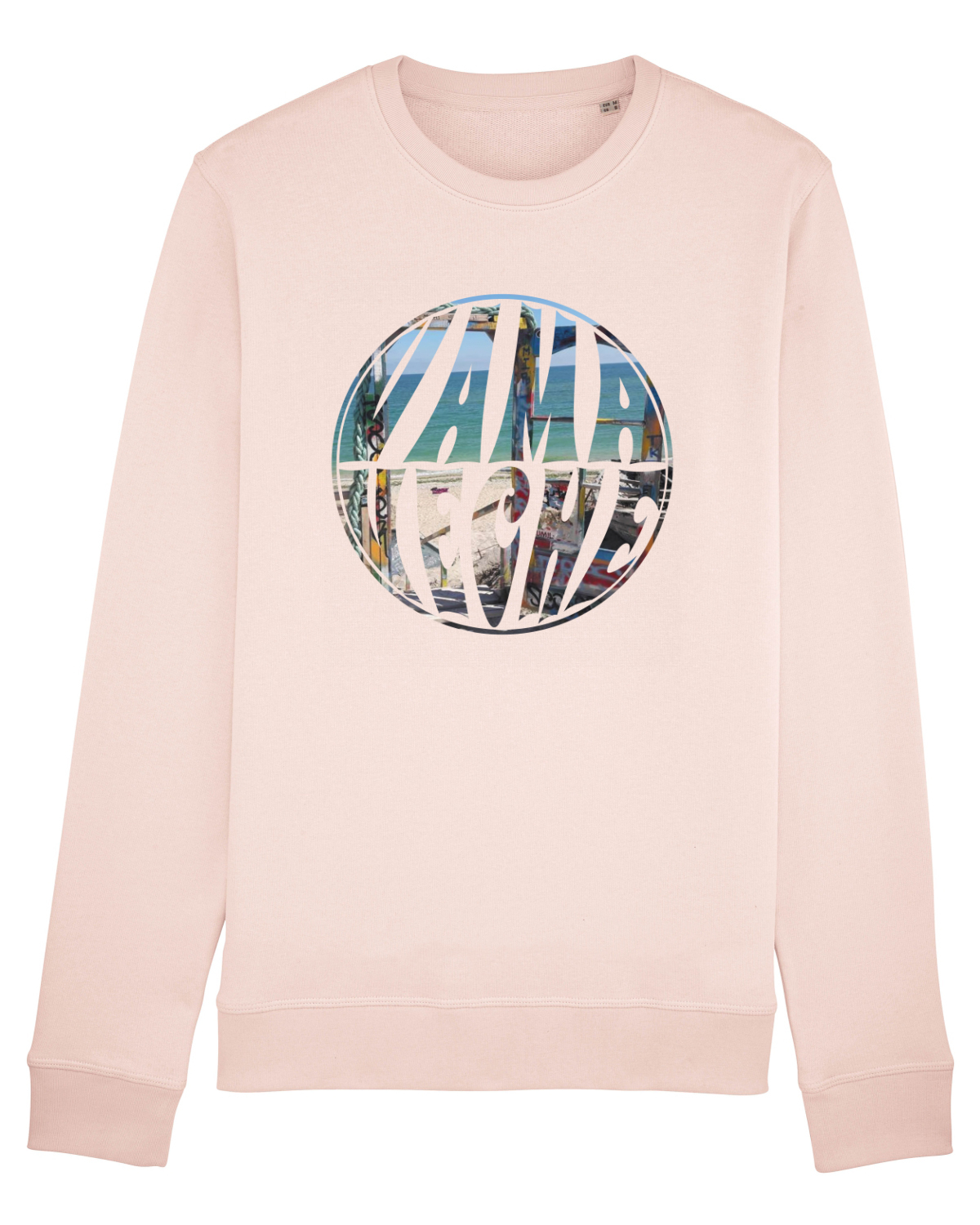 Bluză mânecă lungă Unisex Rise Candy Pink