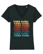 Vama Veche  Tricou mânecă scurtă guler V Damă Evoker