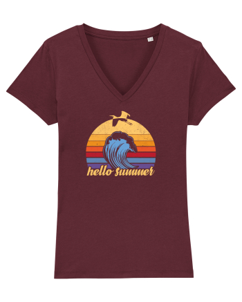 Hello Summer Burgundy