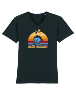 Hello Summer Tricou mânecă scurtă guler V Bărbat Presenter