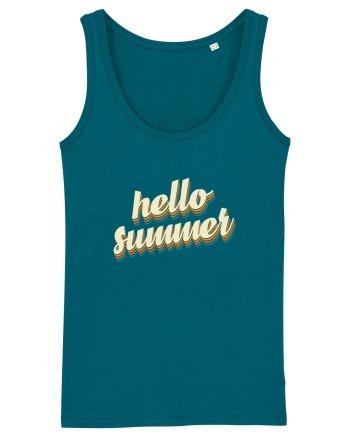 Hello Summer Retro Ocean Depth