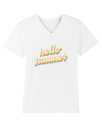 Hello Summer Retro White
