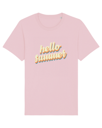 Hello Summer Retro Cotton Pink