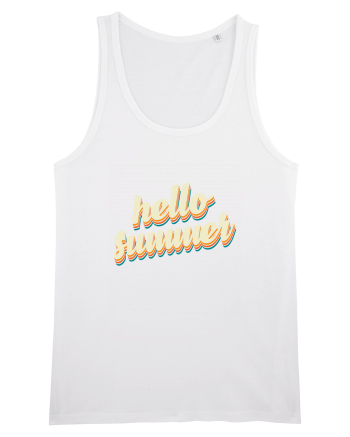 Hello Summer Retro White