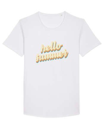 Hello Summer Retro White