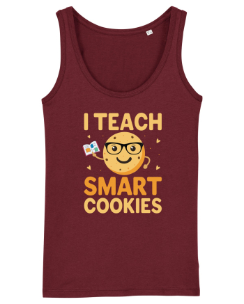 I Teach Smart Cookies Burgundy