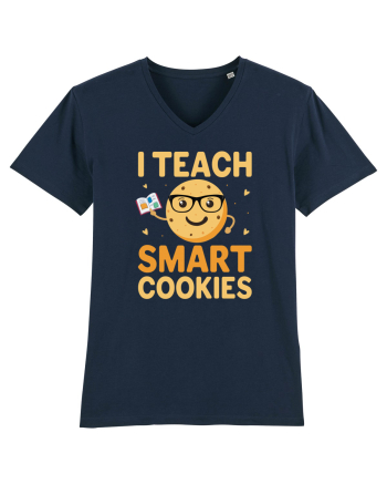 I Teach Smart Cookies French Navy