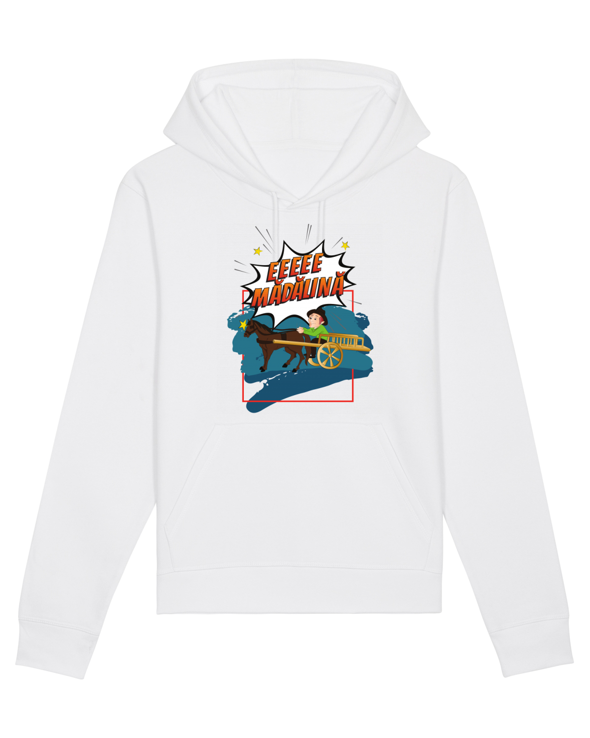 Hanorac Unisex Drummer White
