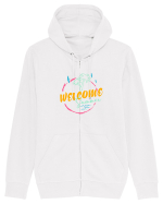 Welcome summer Hanorac cu fermoar Unisex Connector