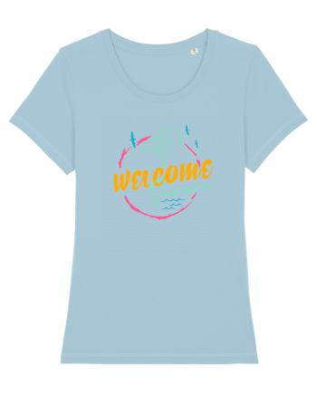 Welcome summer Sky Blue