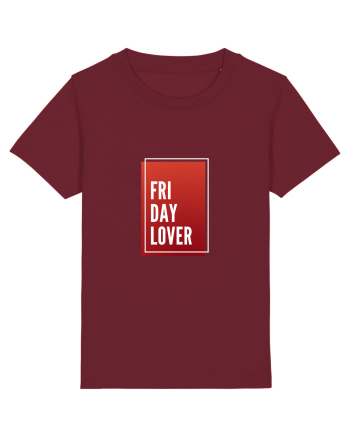 Friday Lover Burgundy