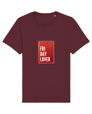 Friday Lover Burgundy