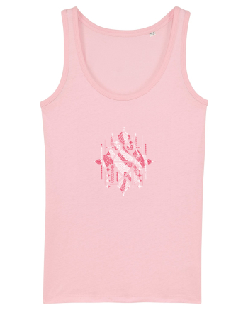 Patterns within patterns Cotton Pink
