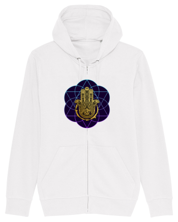 Hamsa Hand White