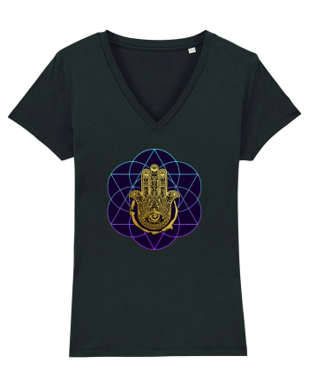 Hamsa Hand Black