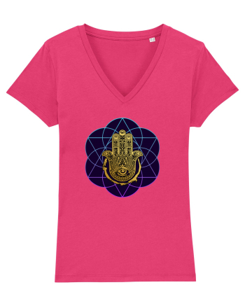 Hamsa Hand Raspberry