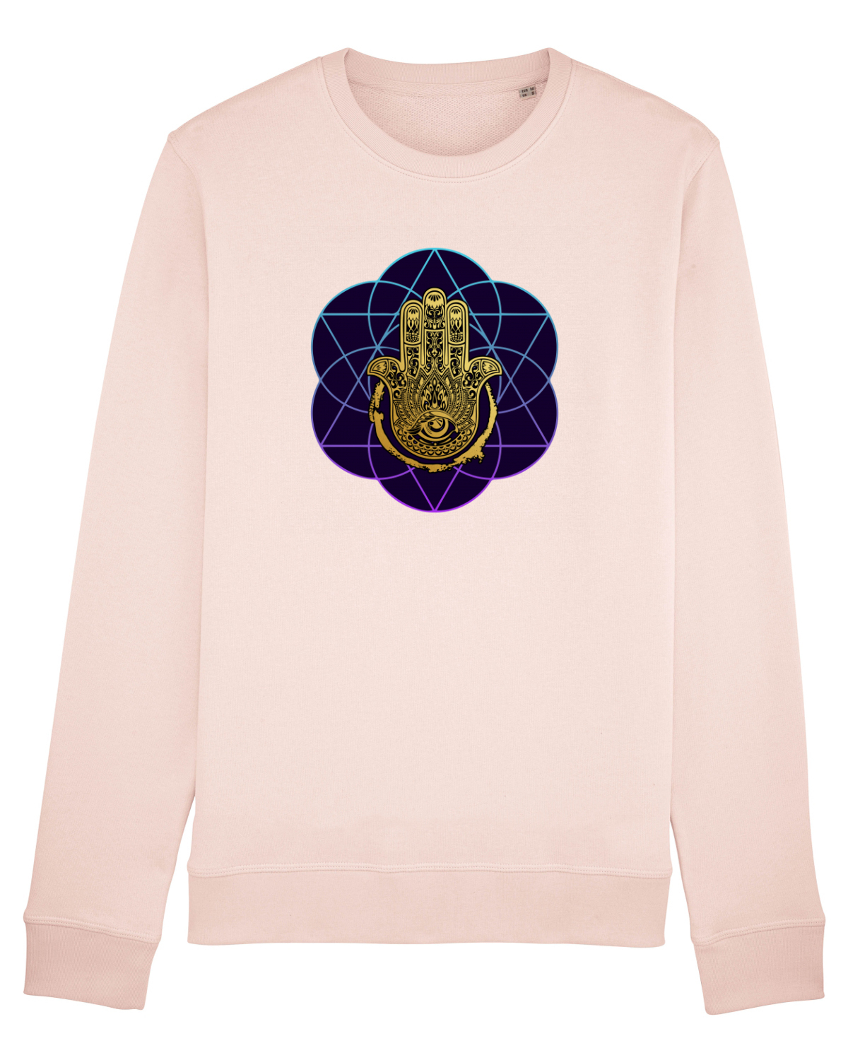 Bluză mânecă lungă Unisex Rise Candy Pink