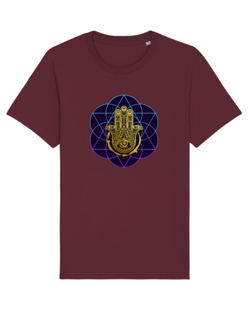 Hamsa Hand Burgundy