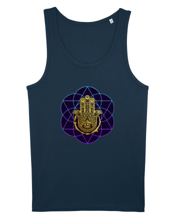 Hamsa Hand Navy