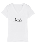 BRIDE Tricou mânecă scurtă guler V Damă Evoker