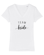 Team Bride Tricou mânecă scurtă guler V Damă Evoker
