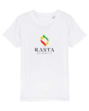 Rasta University Lion Logo White