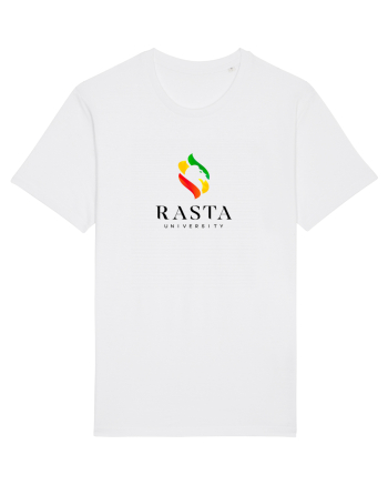 Rasta University Lion Logo White