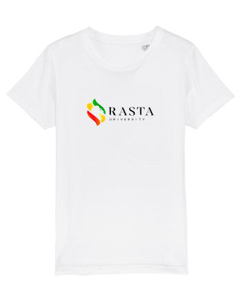 Rasta University Lion Logo White
