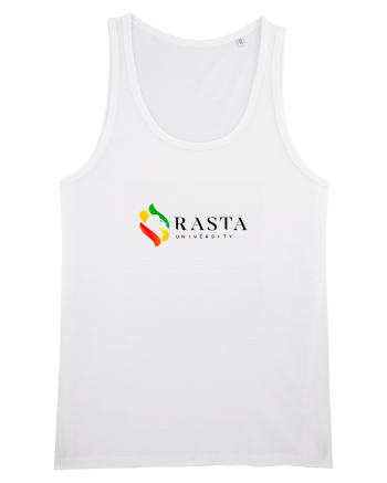 Rasta University Lion Logo White