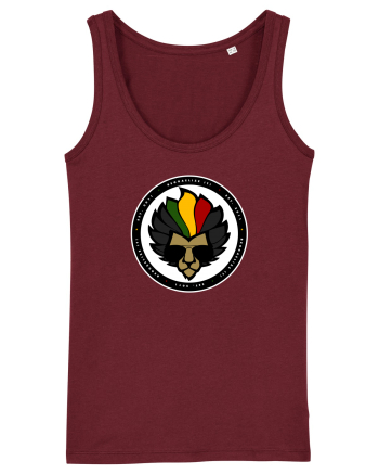 Reggaelize it! Lion Logo Burgundy