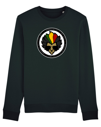 Reggaelize it! Lion Logo Black