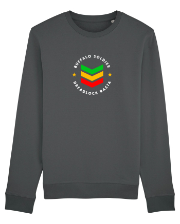 Buffalo Soldier Dreadlock Rasta Anthracite