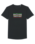 Each One Teach One Tricou mânecă scurtă guler larg Bărbat Skater