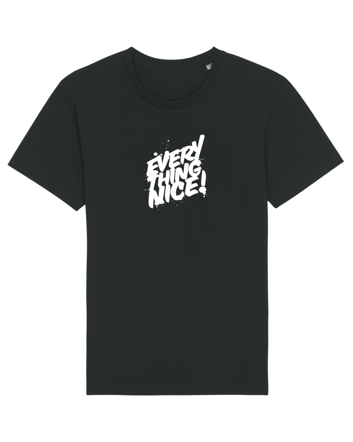 Tricou mânecă scurtă Unisex Rocker Black