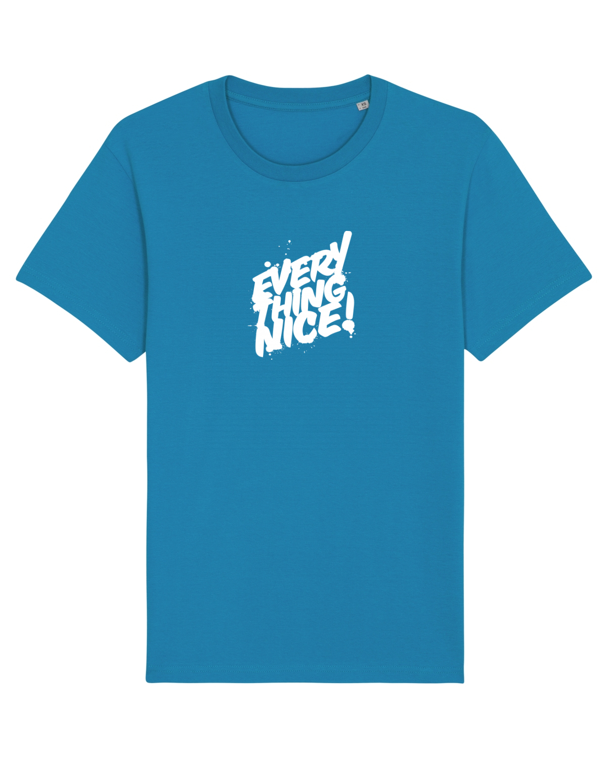 Tricou mânecă scurtă Unisex Rocker Azur
