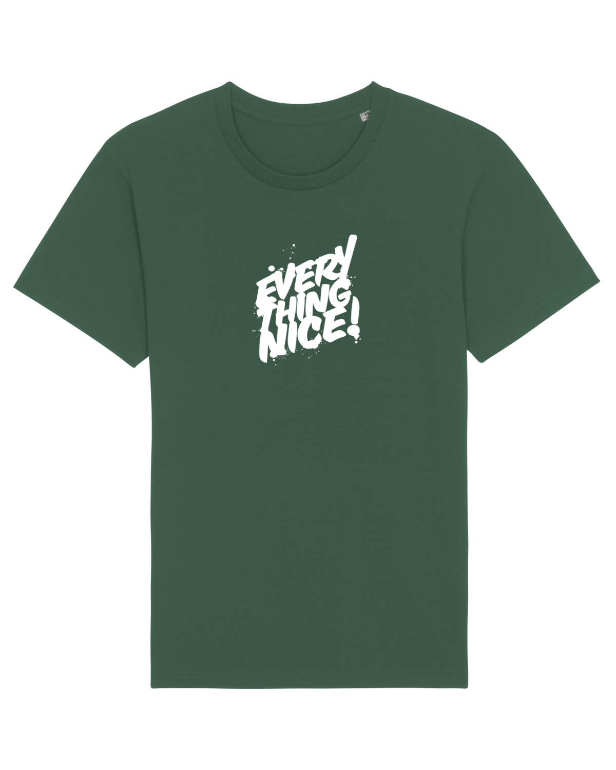 Tricou mânecă scurtă Unisex Rocker Bottle Green
