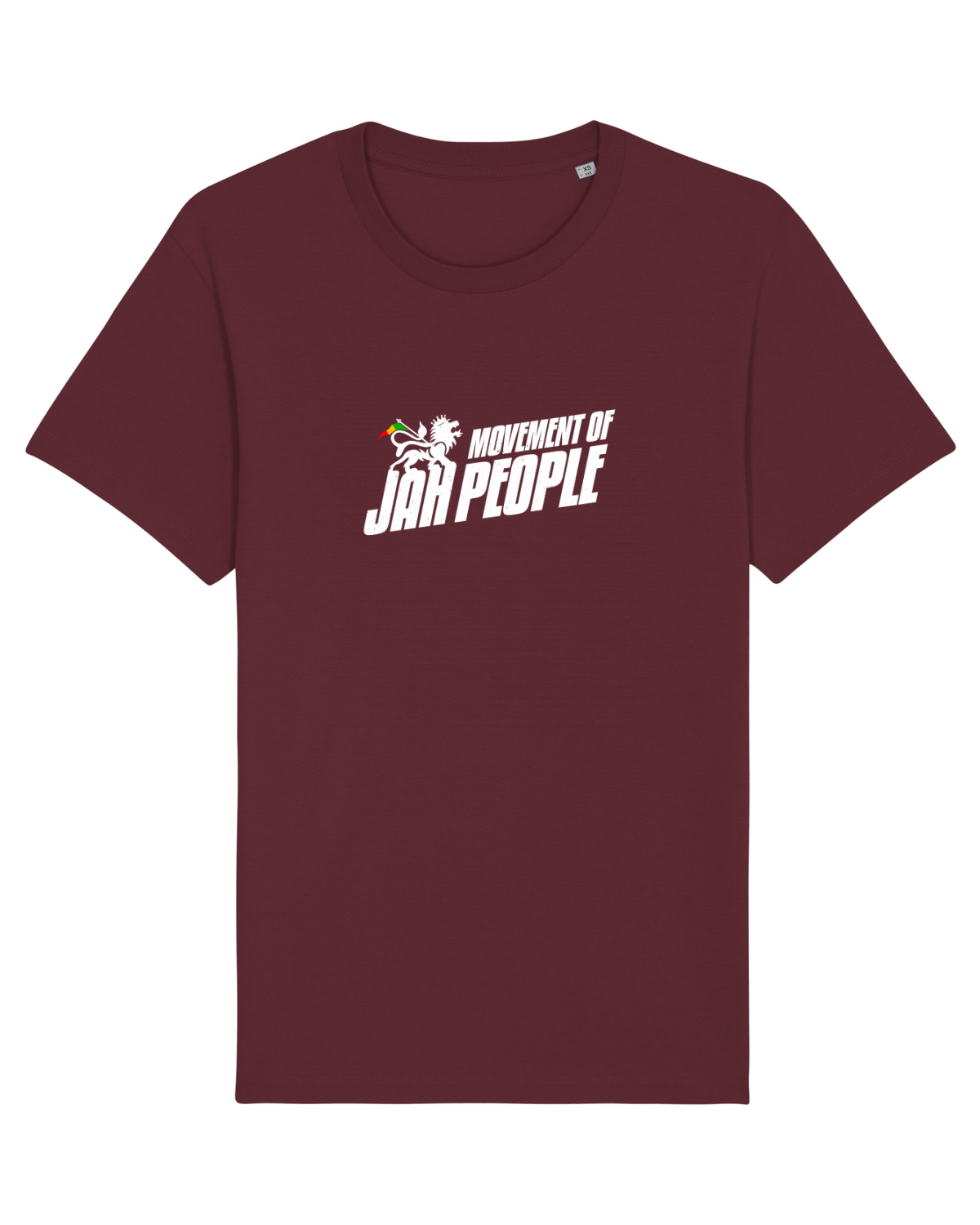 Tricou mânecă scurtă Unisex Rocker Burgundy