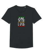 One Love Tricou mânecă scurtă guler larg Bărbat Skater