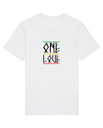 One Love Tricou mânecă scurtă Unisex Rocker