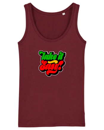 Take It Easy! Burgundy