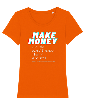 Make money Bright Orange