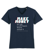 Make money Tricou mânecă scurtă guler V Bărbat Presenter