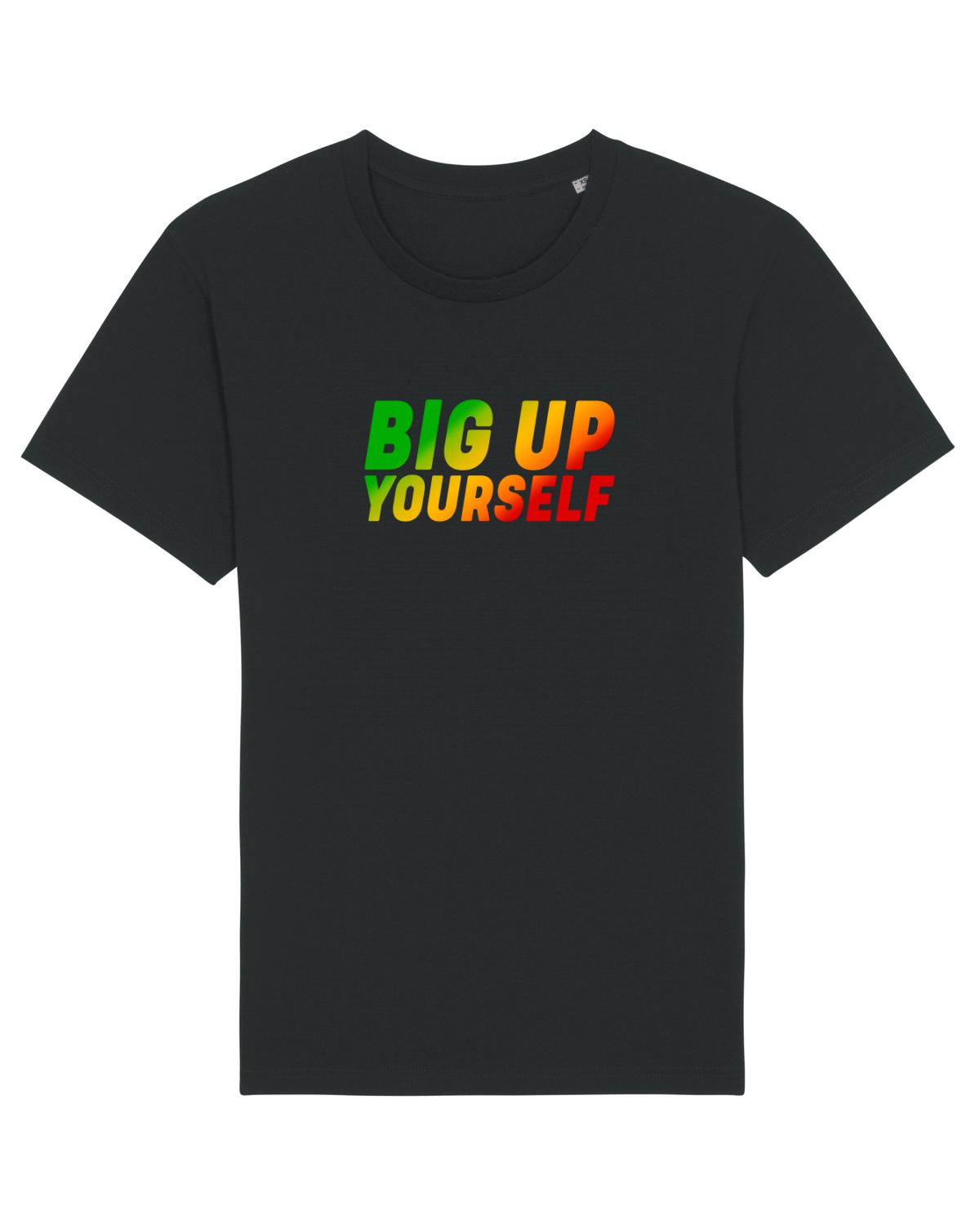 Tricou mânecă scurtă Unisex Rocker Black